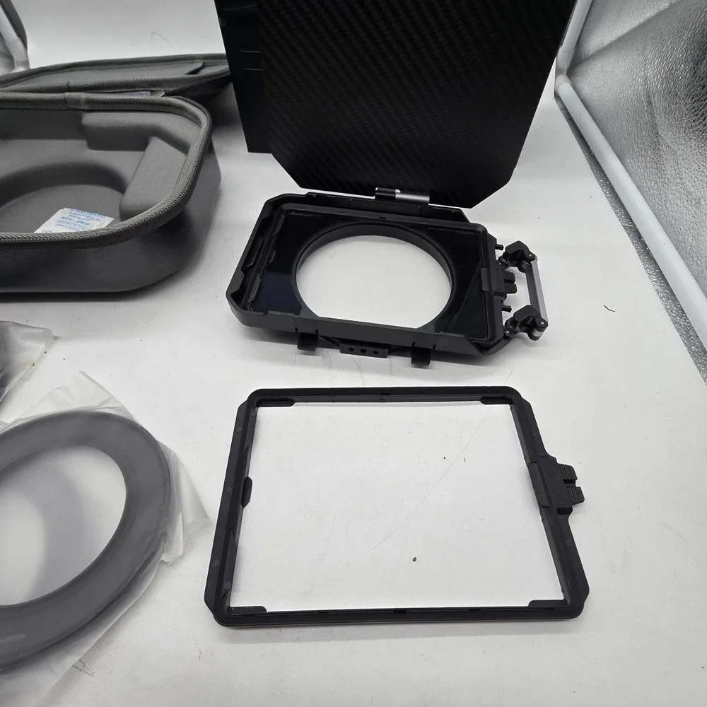 K&F Concept Matte Box Kit‎ w/ Black Mist Filter & Adapter Rings 67–95mm DSLR